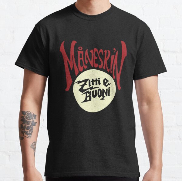 Maneskin fan art & merch maneskin  Classic T-Shirt RB1408 product Offical Maneskin Merch
