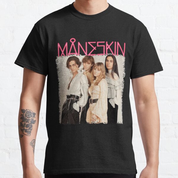 Maneskin Artwork Classic T-Shirt RB1408 product Offical Maneskin Merch