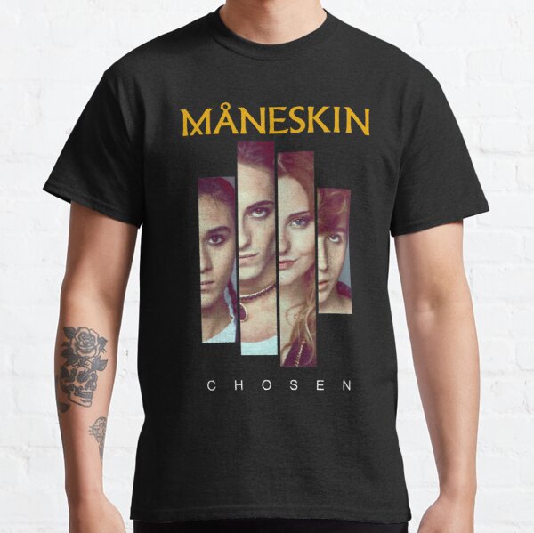 Official Maneskin Band Classic T-Shirt RB1408 product Offical Maneskin Merch