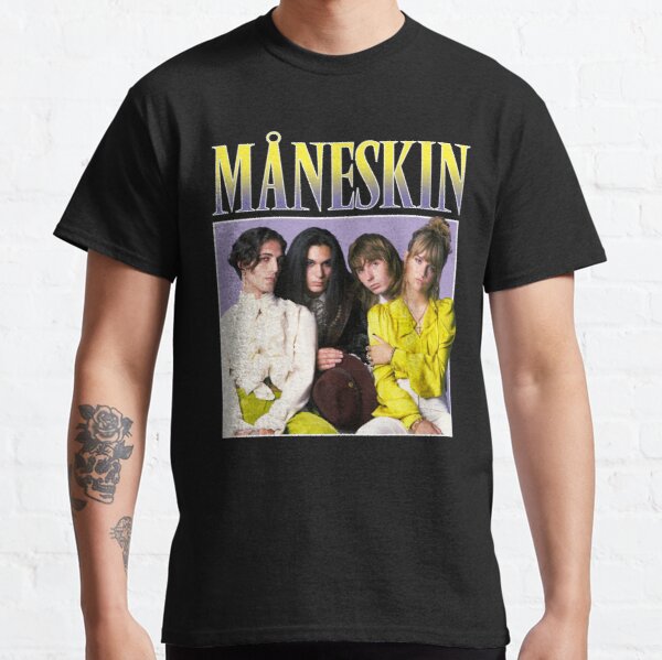 Maneskin Maneskin - Winners of Eurovision Song Contest 2021 Italy Zitti E Buoni Retro Vintage Classic T-Shirt RB1408 product Offical Maneskin Merch