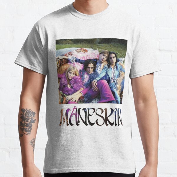Maneskin poster Classic T-Shirt RB1408 product Offical Maneskin Merch