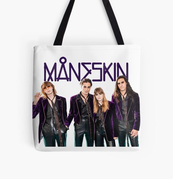 Maneskin Best seller All Over Print Tote Bag RB1408 product Offical Maneskin Merch