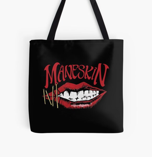 MANESKIN All Over Print Tote Bag RB1408 product Offical Maneskin Merch