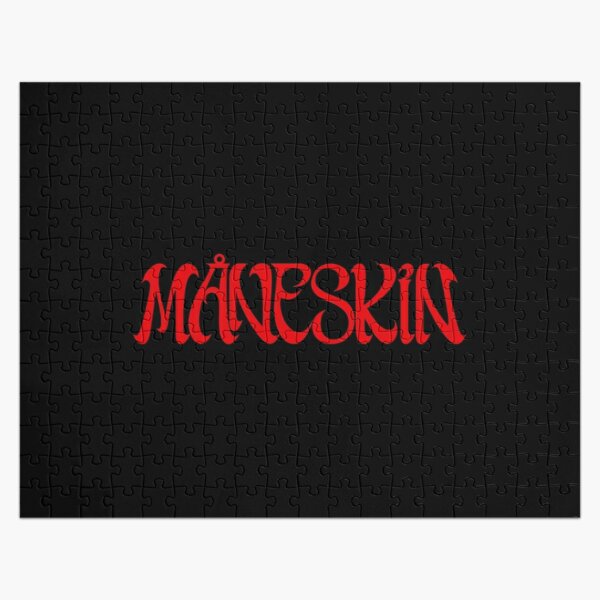 maneskin fan red Jigsaw Puzzle RB1408 product Offical Maneskin Merch