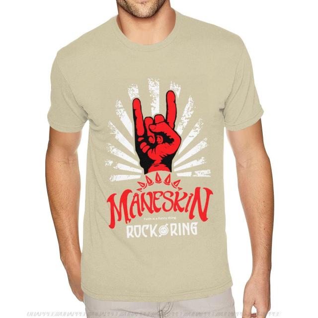 Black Maneskin Best Rock Am Ring Tshirt Mens 6XL Short Sleeve Cotton Black Crew T Shirts 10.jpg 640x640 10 - Maneskin Shop