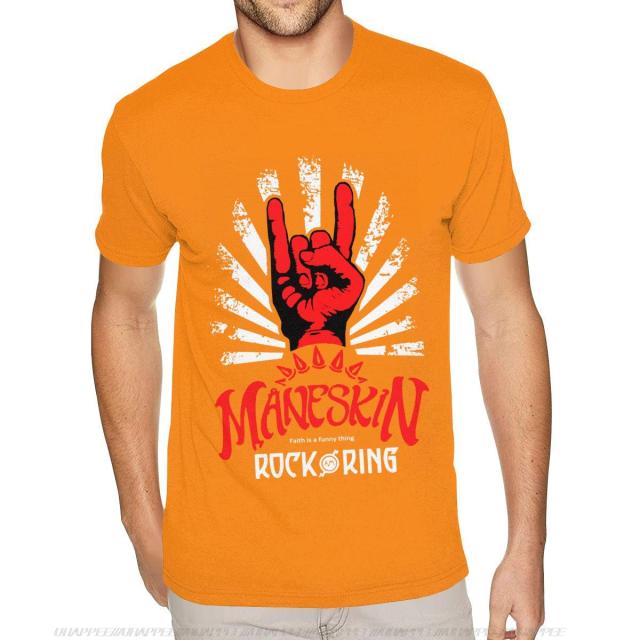 Black Maneskin Best Rock Am Ring Tshirt Mens 6XL Short Sleeve Cotton Black Crew T Shirts 11.jpg 640x640 11 - Maneskin Shop