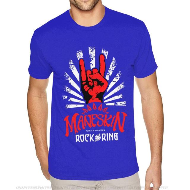 Black Maneskin Best Rock Am Ring Tshirt Mens 6XL Short Sleeve Cotton Black Crew T Shirts 2.jpg 640x640 2 - Maneskin Shop