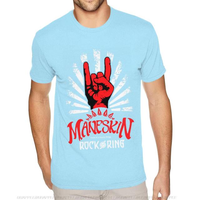 Black Maneskin Best Rock Am Ring Tshirt Mens 6XL Short Sleeve Cotton Black Crew T Shirts 3.jpg 640x640 3 - Maneskin Shop