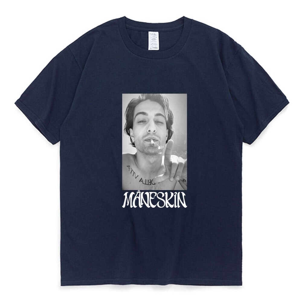 Maneskin T Shirt Summer New Fashion Casual O Neck T shirt Men Women Street Hip Hop 3 - Maneskin Shop