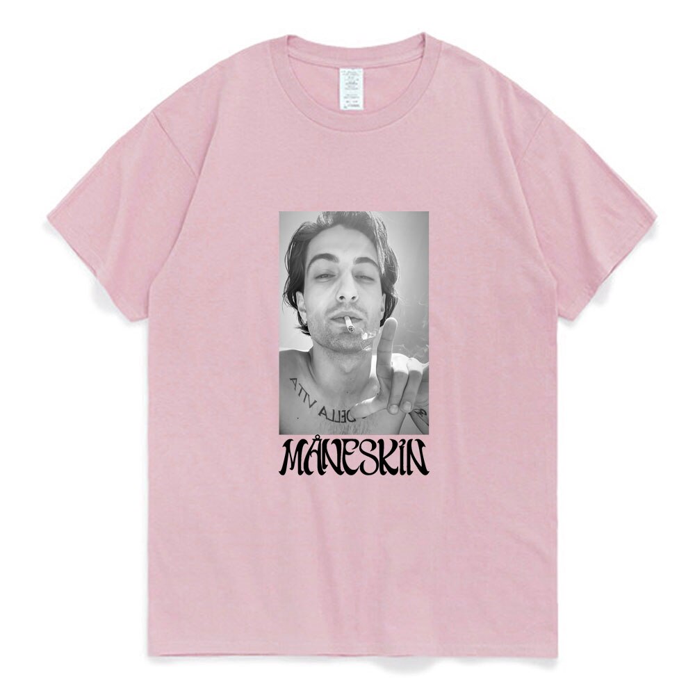 Maneskin T Shirt Summer New Fashion Casual O Neck T shirt Men Women Street Hip Hop 4 - Maneskin Shop