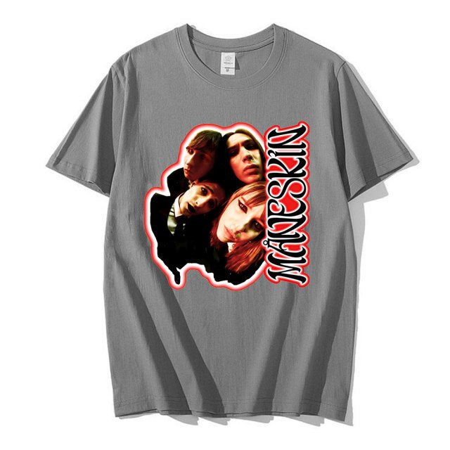 Italian Band Singer Maneskin T Shirt Men Women Fashion Cotton T shirts Tops d Tee Shirt 3.jpg 640x640 3 - Maneskin Shop