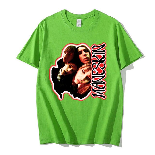 Italian Band Singer Maneskin T Shirt Men Women Fashion Cotton T shirts Tops d Tee Shirt 4.jpg 640x640 4 - Maneskin Shop
