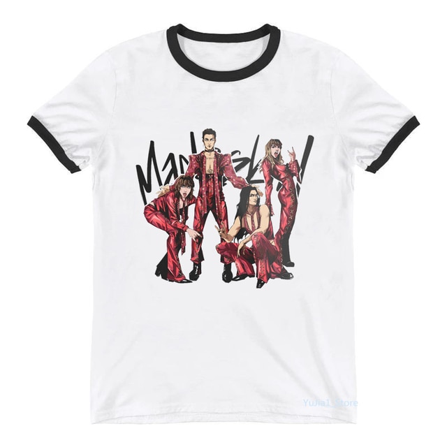 Vintage T Shirt Women MANESKIN Zitti E Buoni Graphic Print Tshirt Femme Harajuku Shirt Hip Hop 10.jpg 640x640 10 - Maneskin Shop