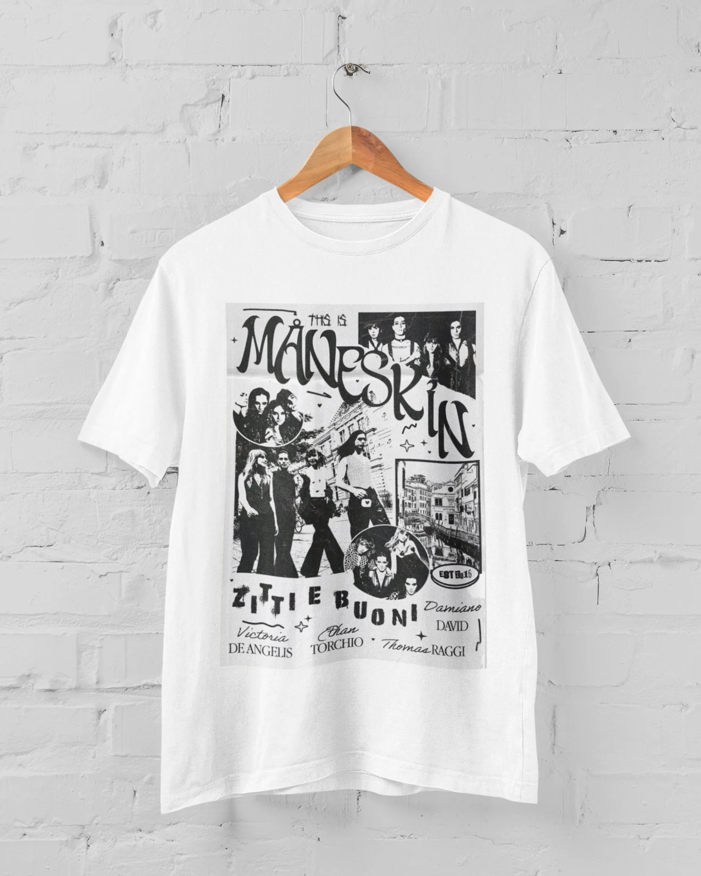 This Is Maneskin Vintage T shirt 3 - Maneskin Shop