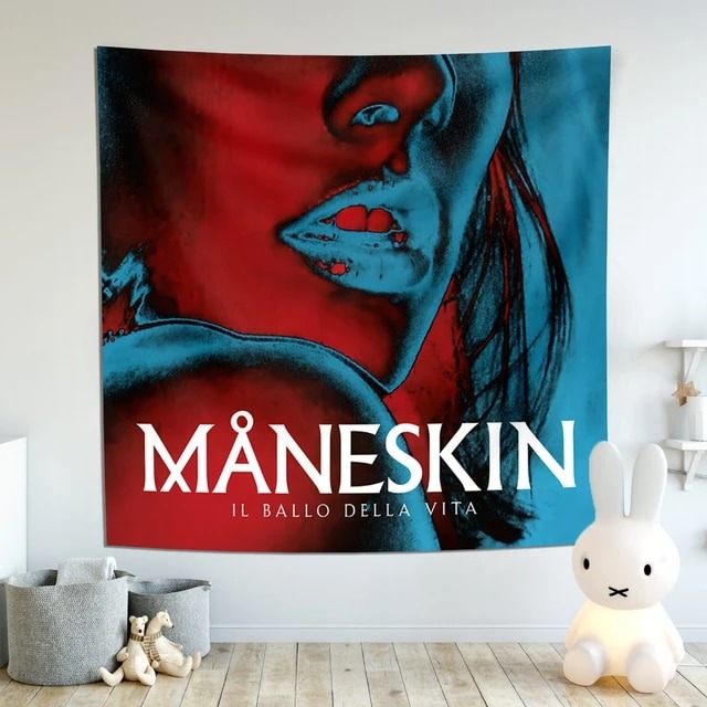 Italia Band Maneskin Tapestry Ro 5 - Maneskin Shop