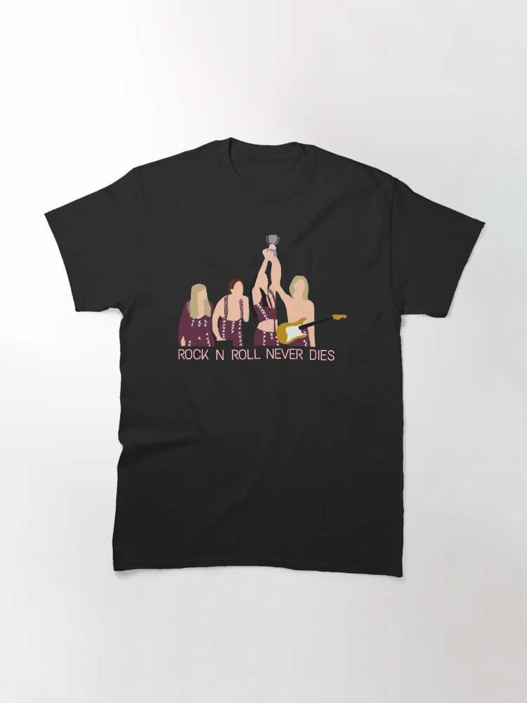 Maneskin T-Shirts – Rock N Roll Never Dies Classic T-Shirt 4 - Maneskin Shop Maneskin T-Shirts – Rock N Roll Never Dies Classic T-Shirt - Image 4
