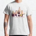 Maneskin T-Shirts – Rock N Roll Never Dies Classic T-Shirt