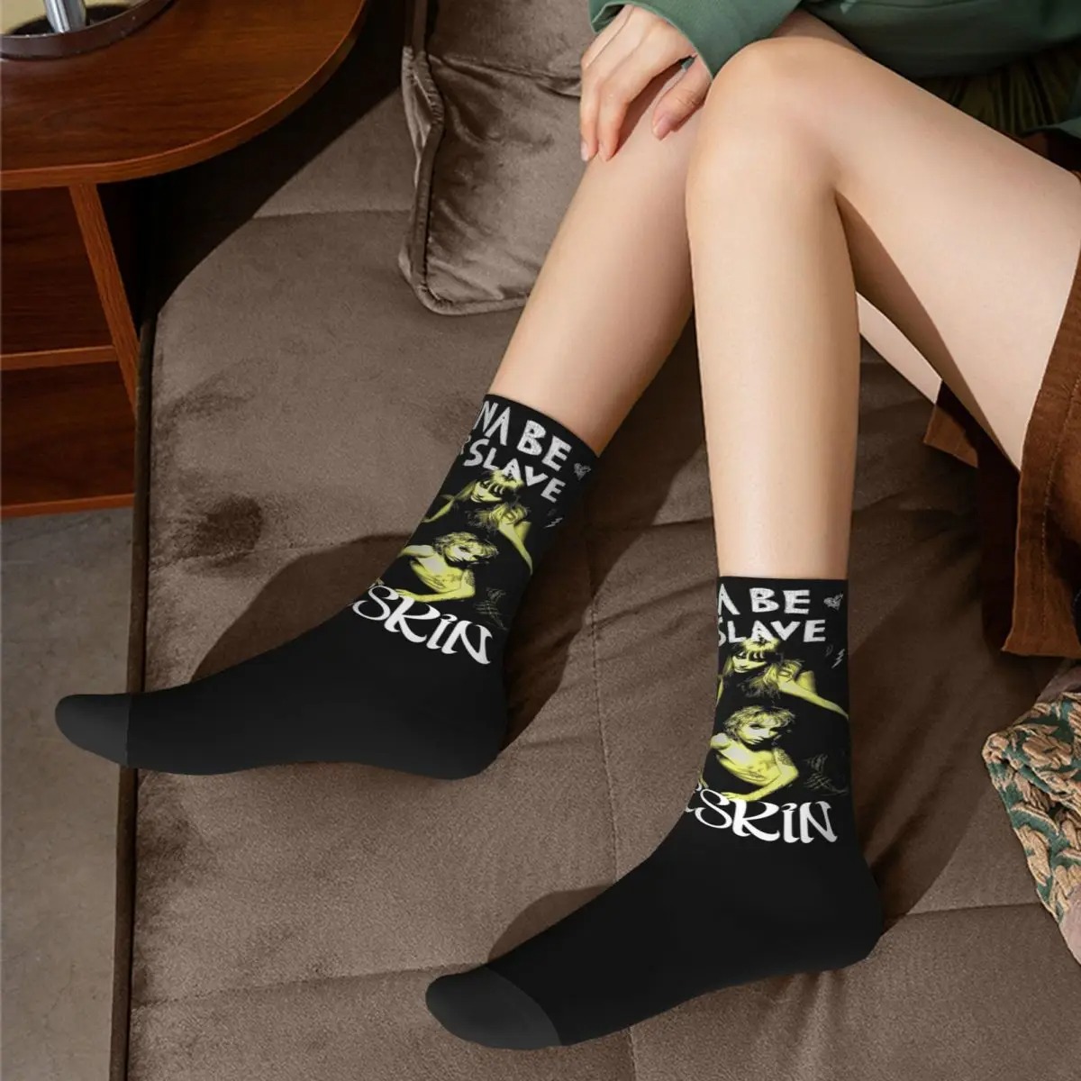 Maneskin Socks - Maneskin Casual I Wanna Be Your Slave Maneskin Socks 5 - Maneskin Shop Maneskin Socks - Maneskin Casual I Wanna Be Your Slave Maneskin Socks - Image 5