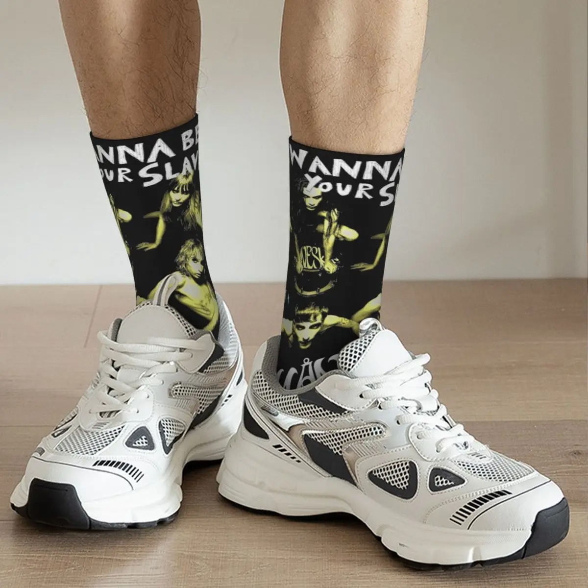 Maneskin Socks - Maneskin Casual I Wanna Be Your Slave Maneskin Socks 4 - Maneskin Shop Maneskin Socks - Maneskin Casual I Wanna Be Your Slave Maneskin Socks - Image 4