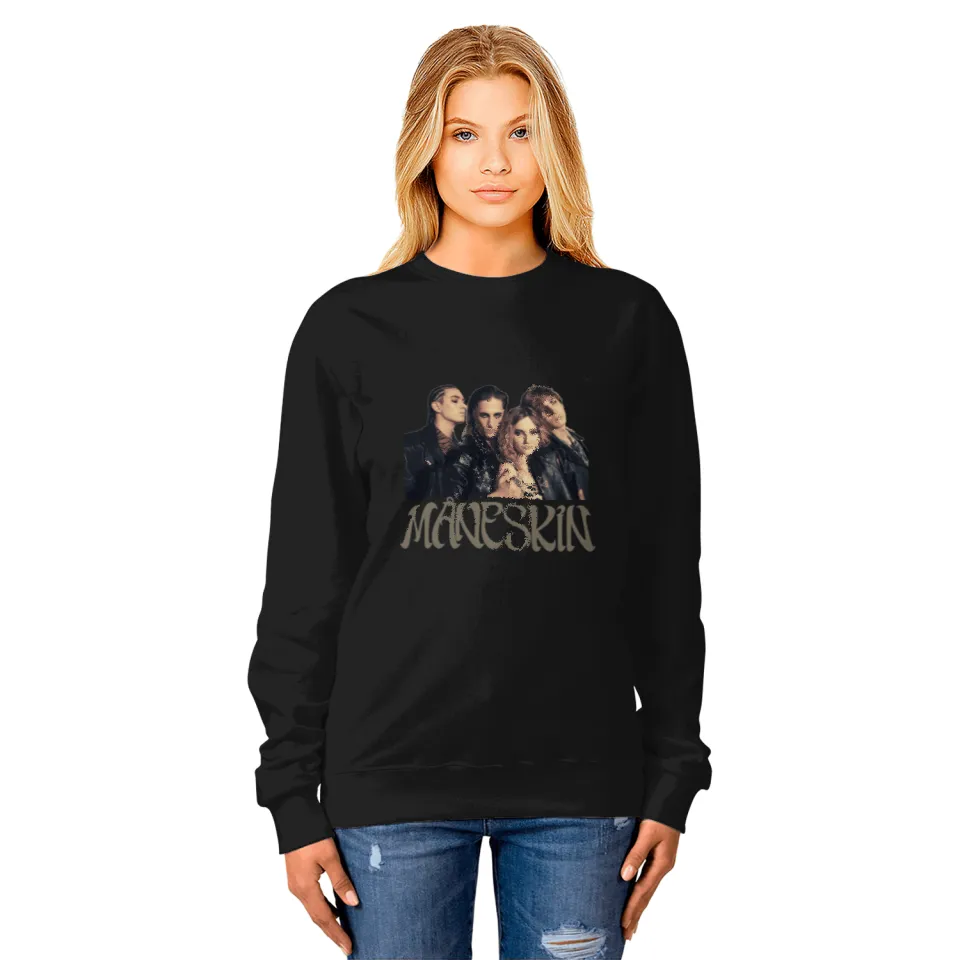 Måneskin Rock Vibes Edition Sweatshirts 3 - Maneskin Shop Måneskin Rock Vibes Edition Sweatshirts - Image 3