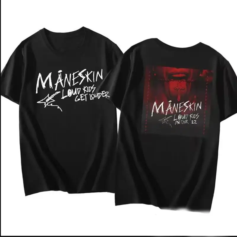 Maneskin Loud Kids Gets Louder 2023 Tour T-shirt PTTT2001