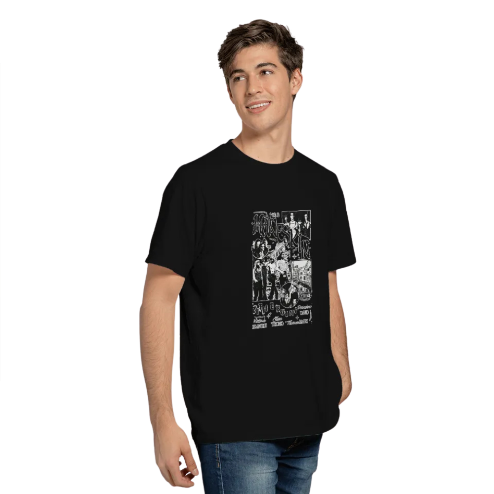 Zitti E Buoni Collage LA 0404 Måneskin T-shirts 2 - Maneskin Shop Zitti E Buoni Collage LA 0404 Måneskin T-shirts - Image 2