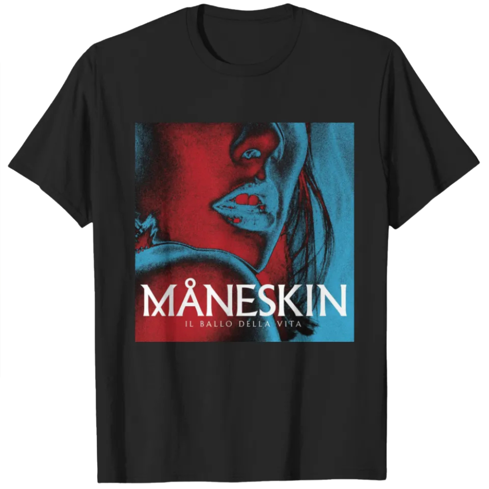 Il Ballo Della Vita Album Cover LA 0404 Måneskin T-shirts 1 - Maneskin Shop Il Ballo Della Vita Album Cover LA 0404 Måneskin T-shirts