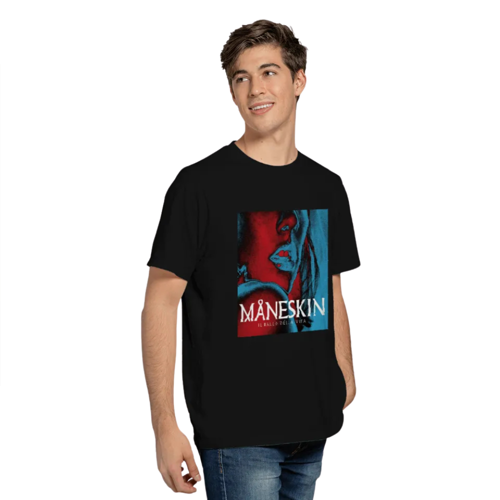 Il Ballo Della Vita Album Cover LA 0404 Måneskin T-shirts 2 - Maneskin Shop Il Ballo Della Vita Album Cover LA 0404 Måneskin T-shirts - Image 2