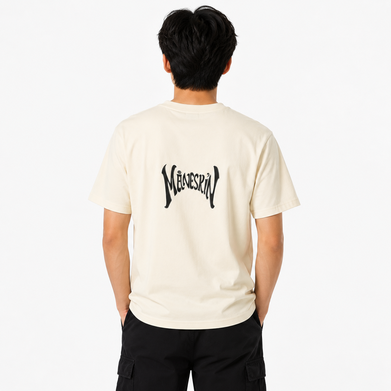 Maneskin Fisheye HTCT2406 T-Shirt 5 - Maneskin Shop Maneskin Fisheye HTCT2406 T-Shirt - Image 5