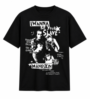 Maneskin I Wanna Be Your Slave HTCT2406 T-Shirt