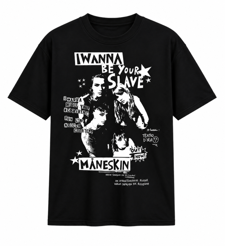Maneskin I Wanna Be Your Slave1 - Maneskin Shop
